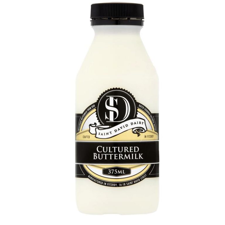 Cultured Buttermilk 375mL St David Dairy