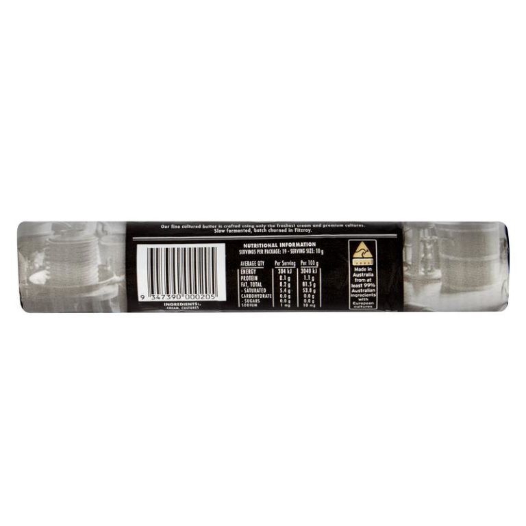 Unsalted Cultured Butter 190g St David Dairy unsalted-cultured-butter-190g-st-david-dairy