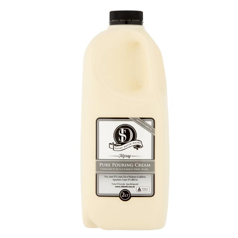 Pure Pouring Cream 2L St David Dairy