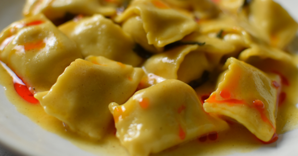 Delicious agnolotti recipe