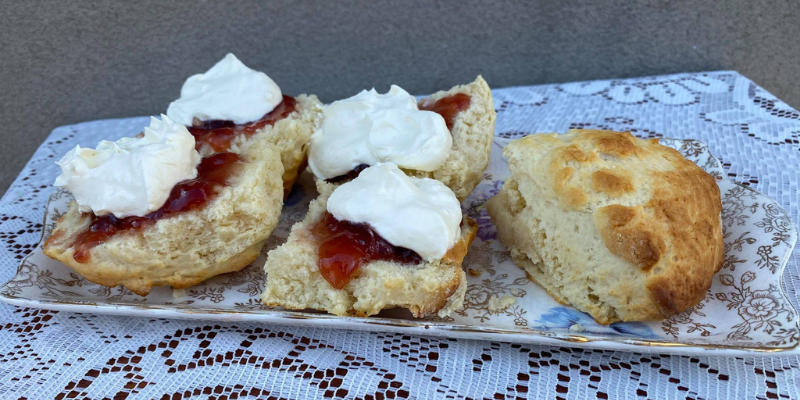 Delicious buttermilk scones